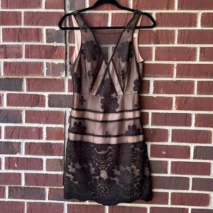 Sugar and Lips beautiful lace  v neck dress